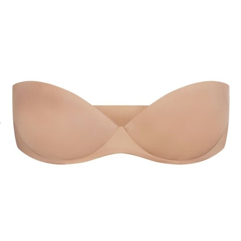 Skims Ultimate Push-Up Strapless Bra BA-BAN-9056 Clay Tan 34C